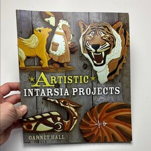 Artistic Intarsia Projects Garnet‎ hall paperback book
